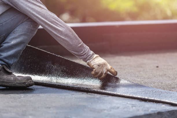 Professional Waterproofing technician working in Lafayette, TN